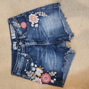 Indigo Rein denim shorts